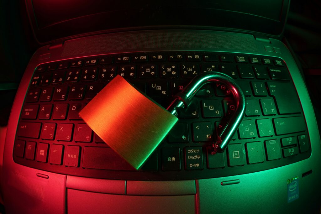 computer left unlocked